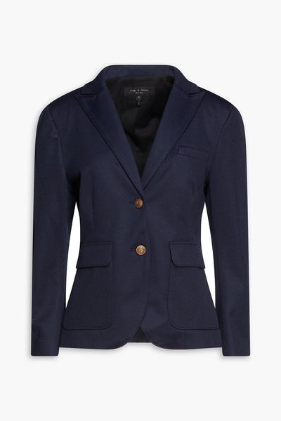 Nancy cotton-blend piqué blazer