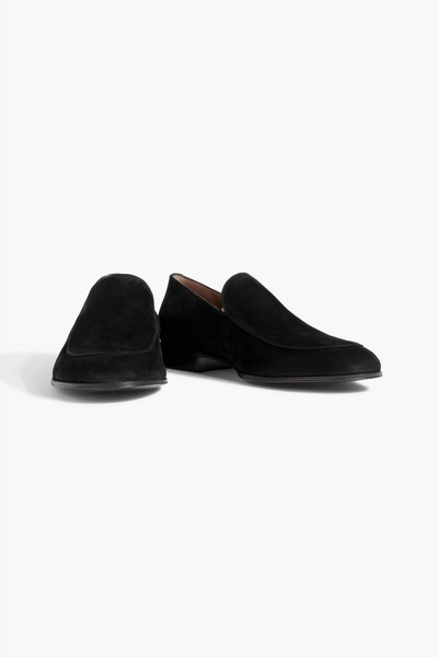 Suede loafers