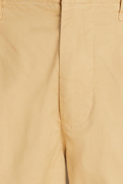 Boy cropped cotton-blend twill tapered pants