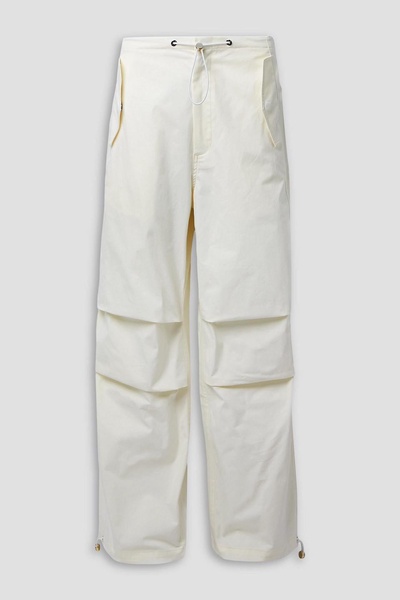 Toggle Parachute cotton-blend twill straight-leg cargo pants