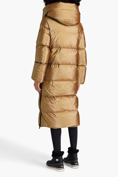 Jett quilted hooded down coat