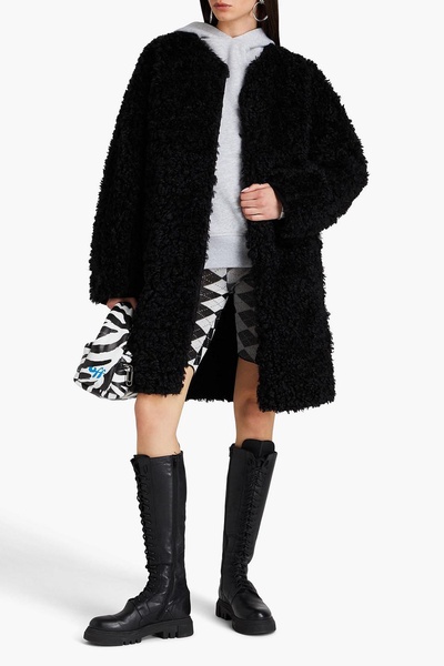 Paola reversible faux shearling coat