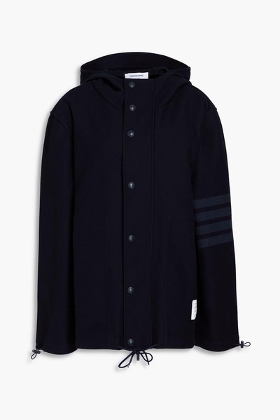 Cotton-twill hooded jacket