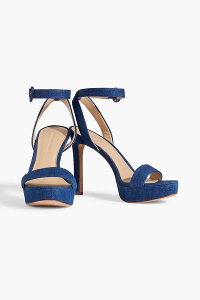 Darcelle denim platform sandals