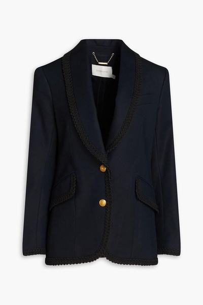 Cotton-blend blazer