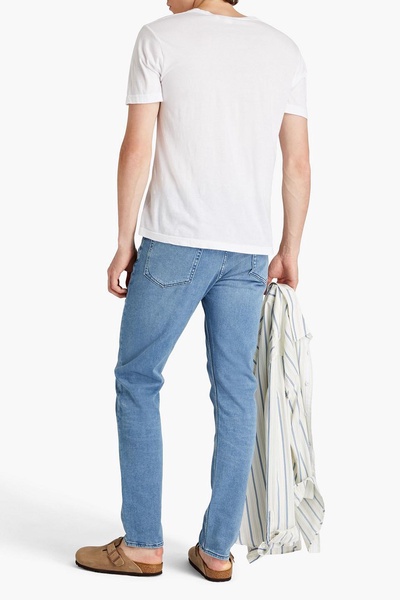 Fit 2 slim-fit whiskered denim jeans