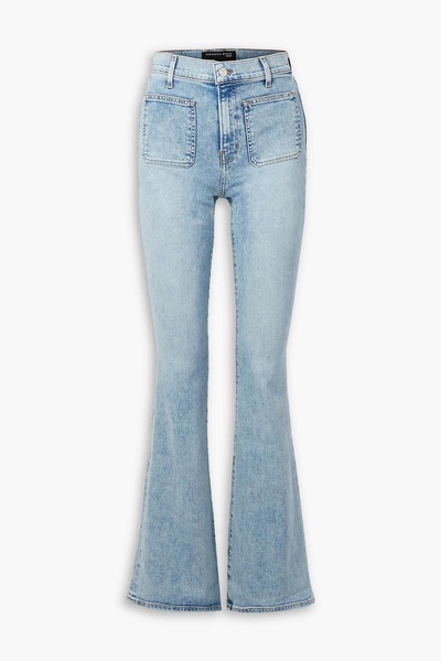 Florence high-rise flared jeans