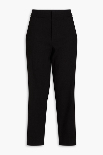 Hemp-blend kick-flare pants