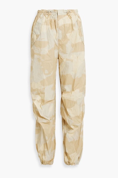 Becky camouflage-print shell cargo pants