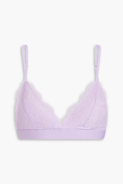 Darling Lace Lia Leavers lace triangle bra