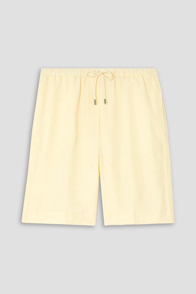 TENCEL™ Lyocell and linen-blend shorts