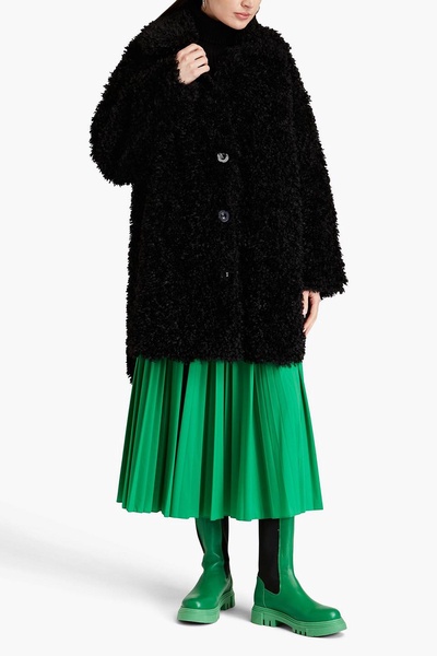 Faux shearling coat