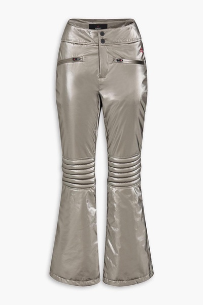 Aurora metallic flared ski pants