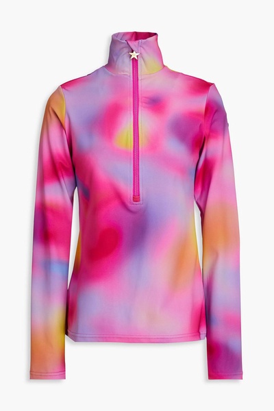 Printed tech-jersey base layer