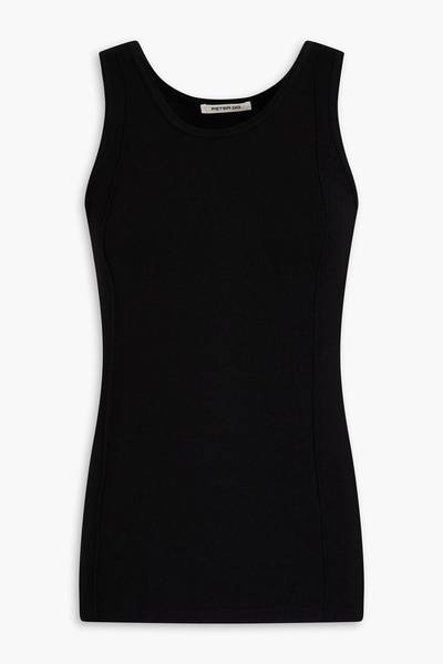 Cotton-blend jersey tank