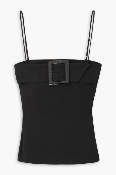 Me Now buckle-embellished crepe camisole