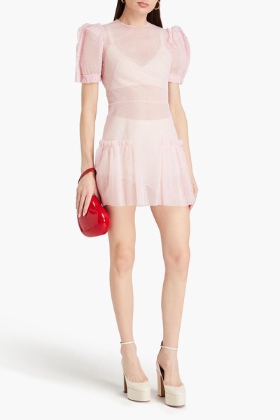 The Fairy Goddess embellished tulle mini dress