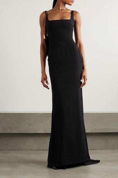 Electra crepe gown