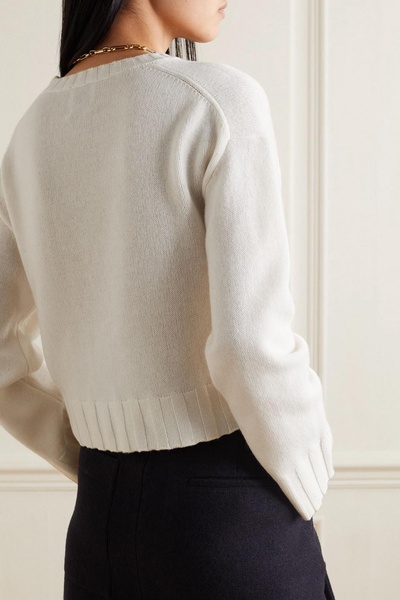 Wool and cashmere-blend sweater