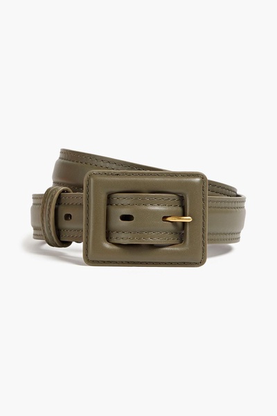 Leather belt