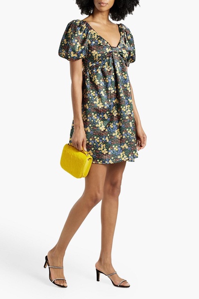 Quinn floral-print TENCEL™ mini dress