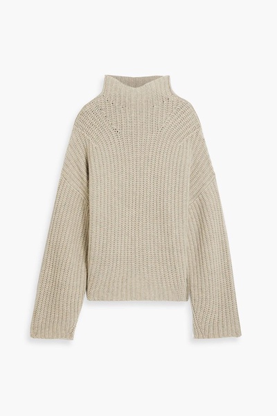 Bera oversized ribbed cashmere turtleneck sweater