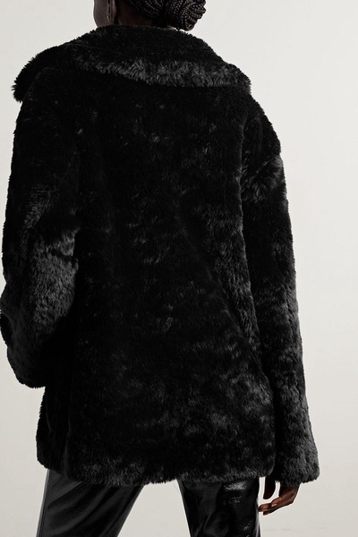 Faux fur coat