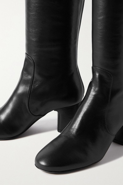 Miller leather knee boots