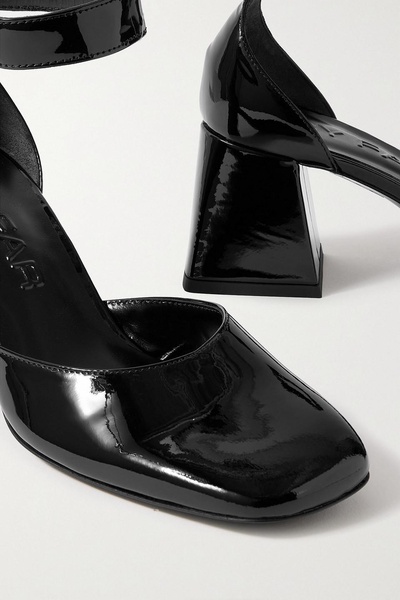 Judy patent-leather Mary Jane pumps