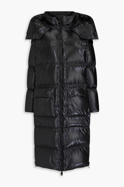 Jett quilted hooded down coat