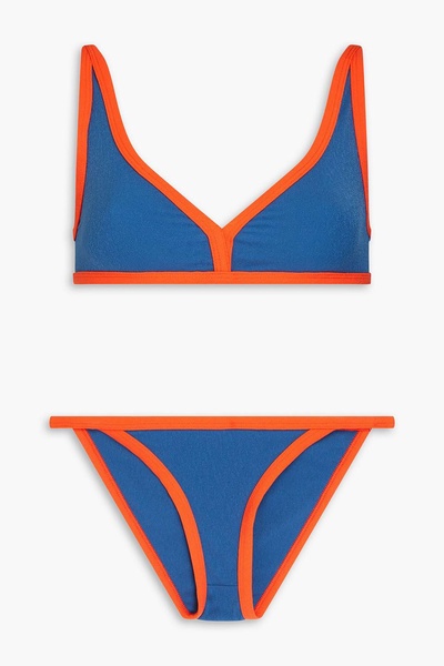 Maria stretch-crepe bikini