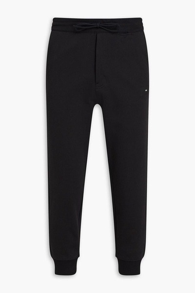 Tapered French cotton-terry sweatpants