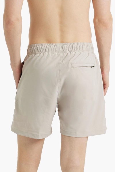 Comfort mid-length swim shorts