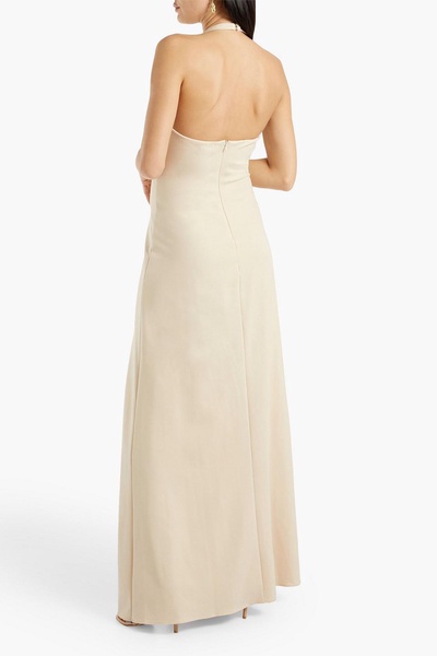 Carina ponte halterneck gown