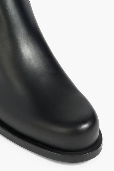 Reserve Bold microstretch and leather over-the-knee boots