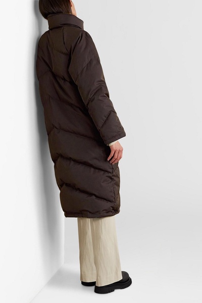 Alberta quilted shell down coat