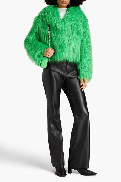 Faux fur jacket