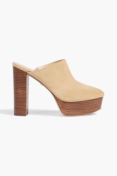 Maren suede platform mules