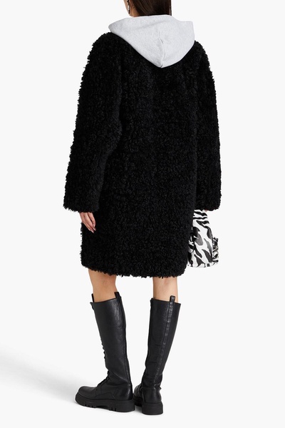 Paola reversible faux shearling coat