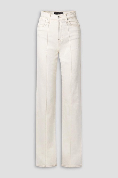 Dylan high-rise straight-leg jeans