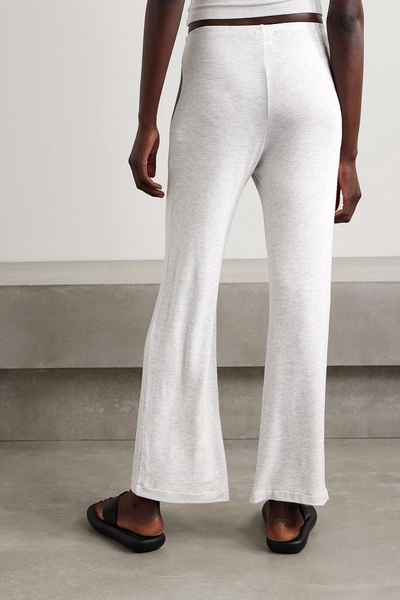 Lauren jersey wide-leg track pants