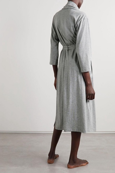 Carina Pima cotton-jersey robe