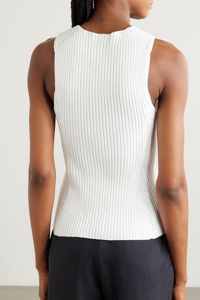 Noya ribbed cotton tank