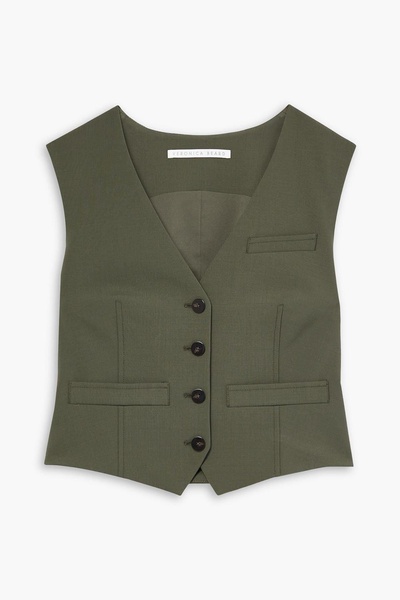 Bennett wool-blend vest