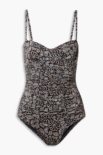 Bahia printed underwired swimsuit