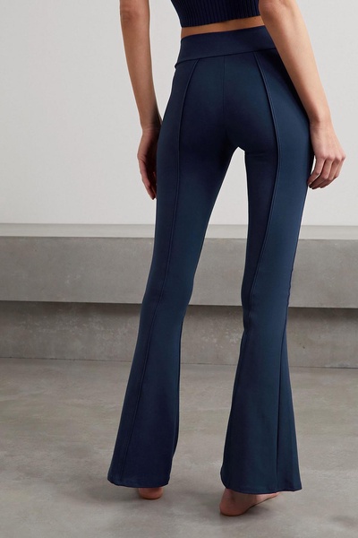 Luna stretch-jersey flared pants