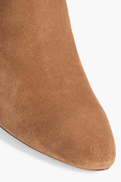 Sohelia buckled suede ankle boots