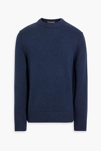 Weston merino wool and cotton-blend sweater