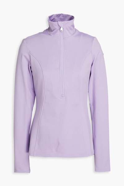 Tech-jersey half-zip base layer