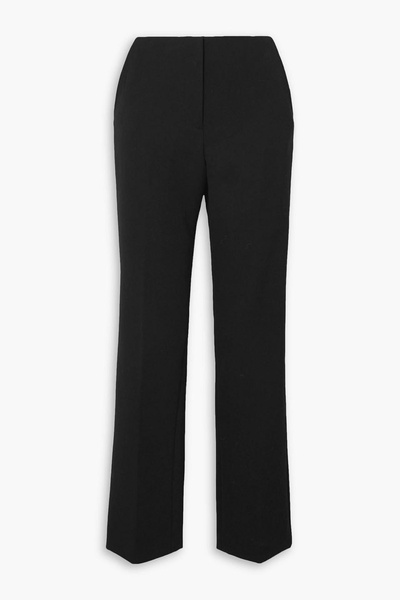 Lula wool-twill straight-leg pants